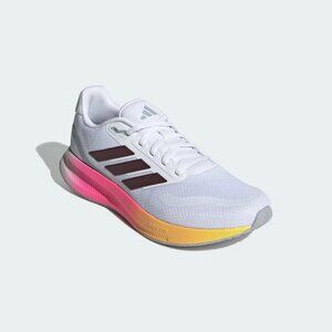 Adidas Men's Cloud White Aurora Black Runfalcon 5 Sneakers IE8811